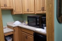 After: Kitchenette space