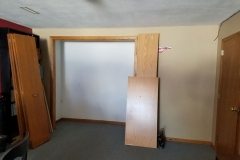 Bi fold doors closet remodel