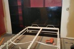 Murphy Bed and Shelves build and installation